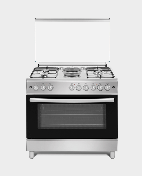 Titan 90*60cm 5 Gas Freestanding Cooker w/ Electric Oven, TN-FC9500XBS