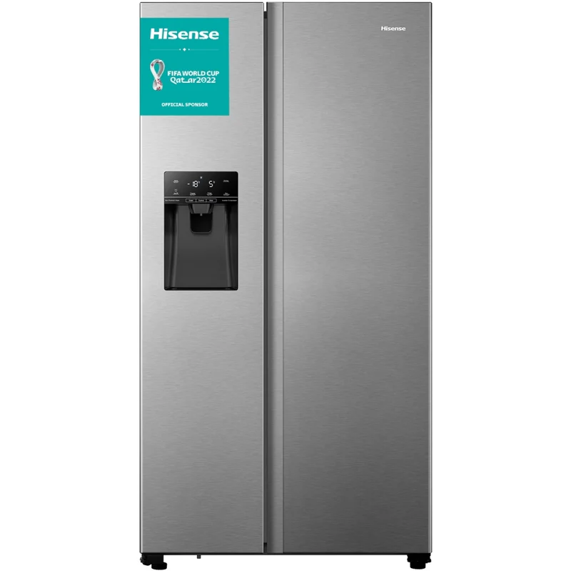 Hisense 700L Side By Side Fridge Freezer with Ice Maker