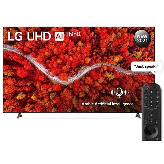 LG 82-inch 4K UHD Smart LED TV | 82UR90; WebOs, Built-in Wi-Fi, HDR, Bluetooth,