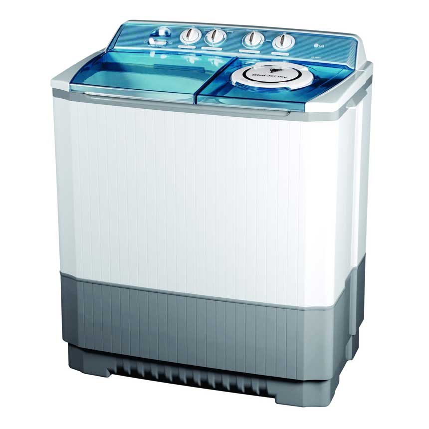 LG 13KG Twin Tub (Top Load Semi Automatic) Washer, Roller Jet, 3 Wash Programs