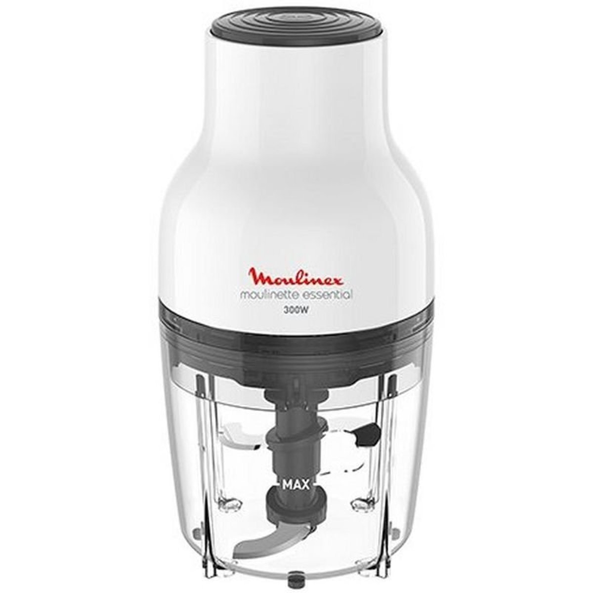 Moulinex Moulinette Essential Chopper, 300 Watts, White /Black, Plastic | DJ520127